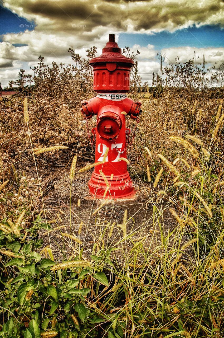 Fire hydrant No. 27. France