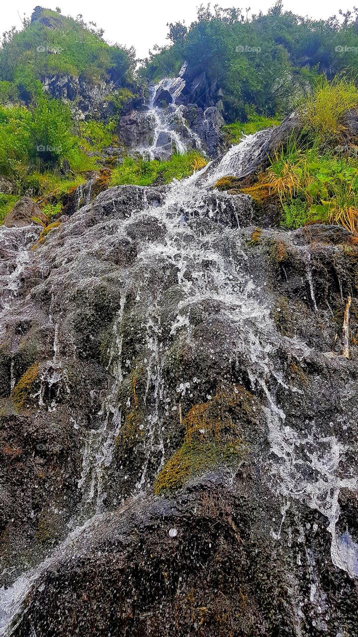 waterfall on Transfagarasan, Romania