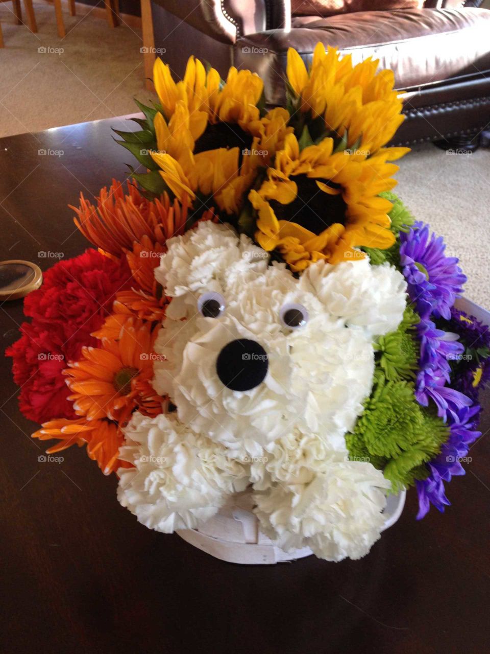 Puppy bouquet 