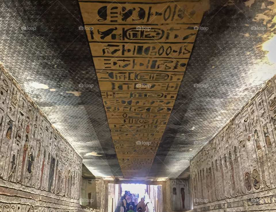 Valley of Kings in Egypt ... The great tomb in the world