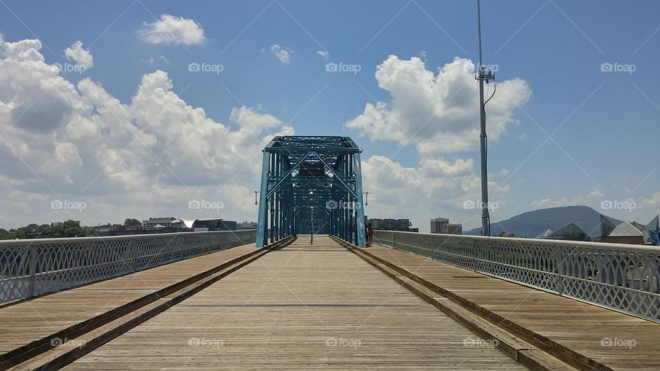 Walking bridge