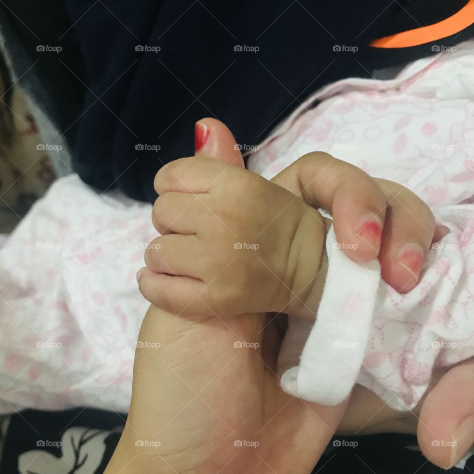 Small hand. Big hope