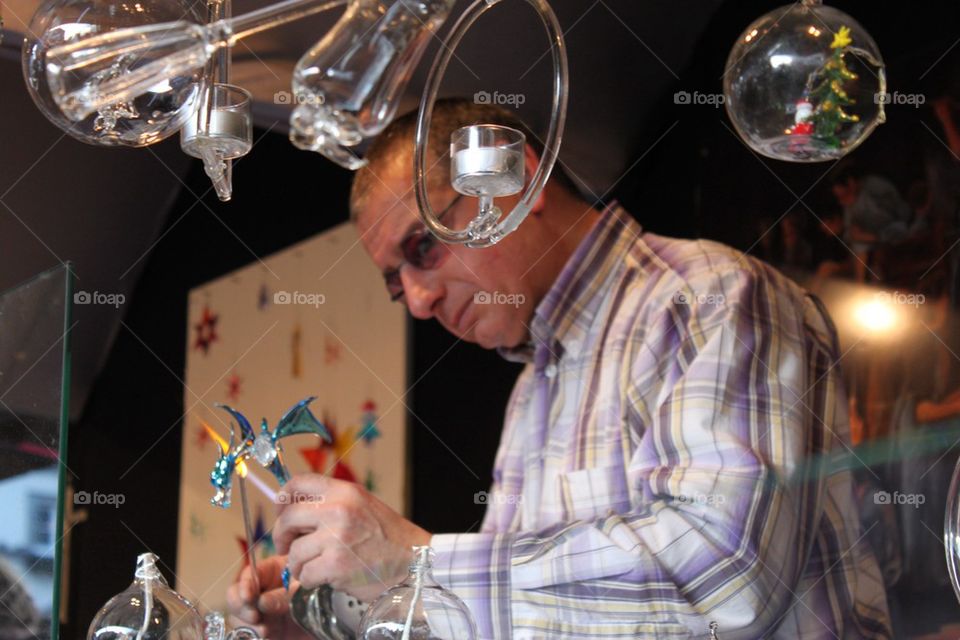 Glass blower 
