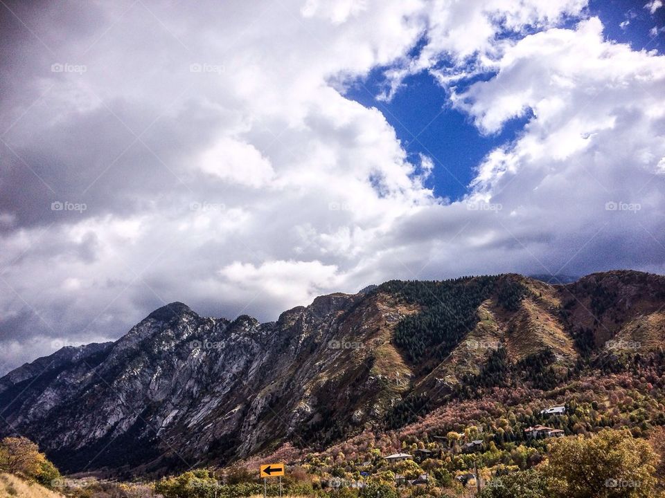 First Snow on the Mountains