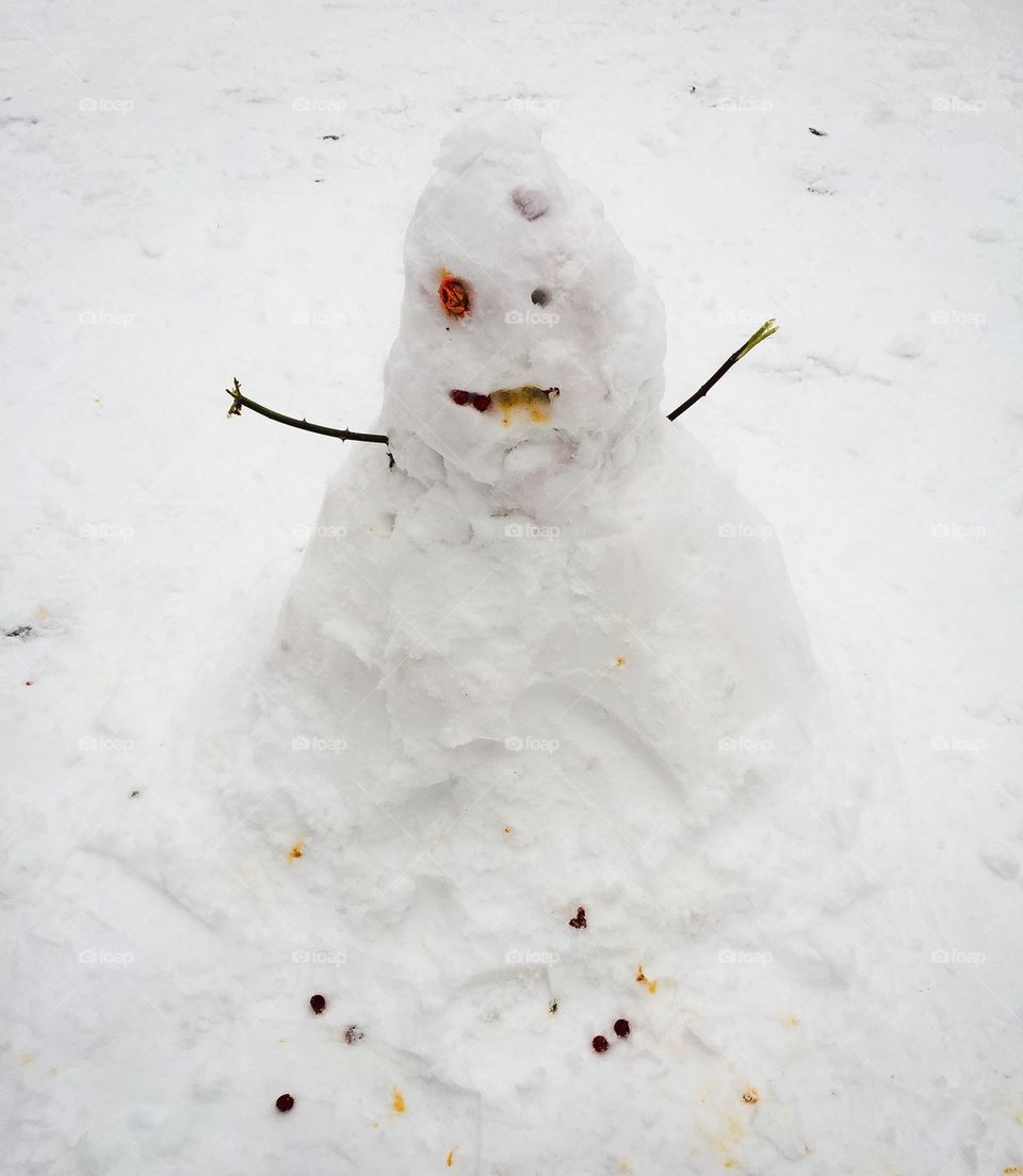 My dear snowman 