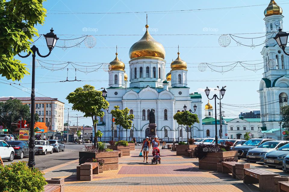 Beautiful Russian church