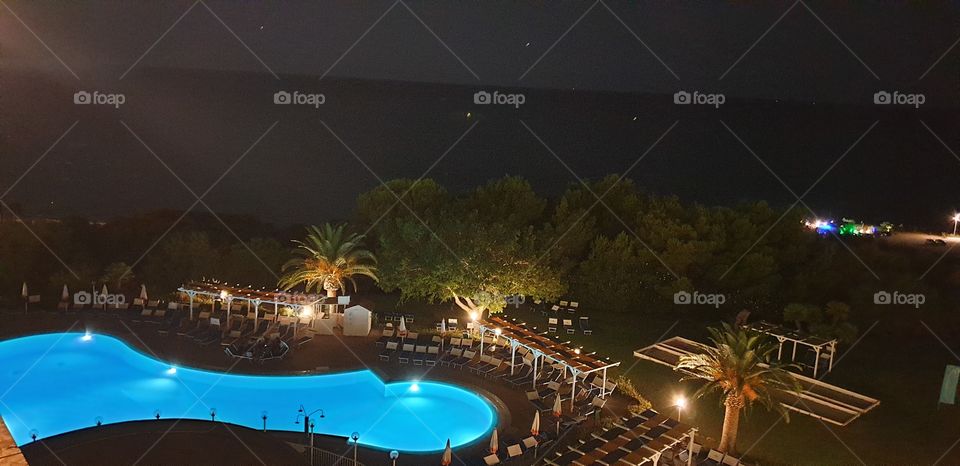 Sciacca Palermo Sicily by night