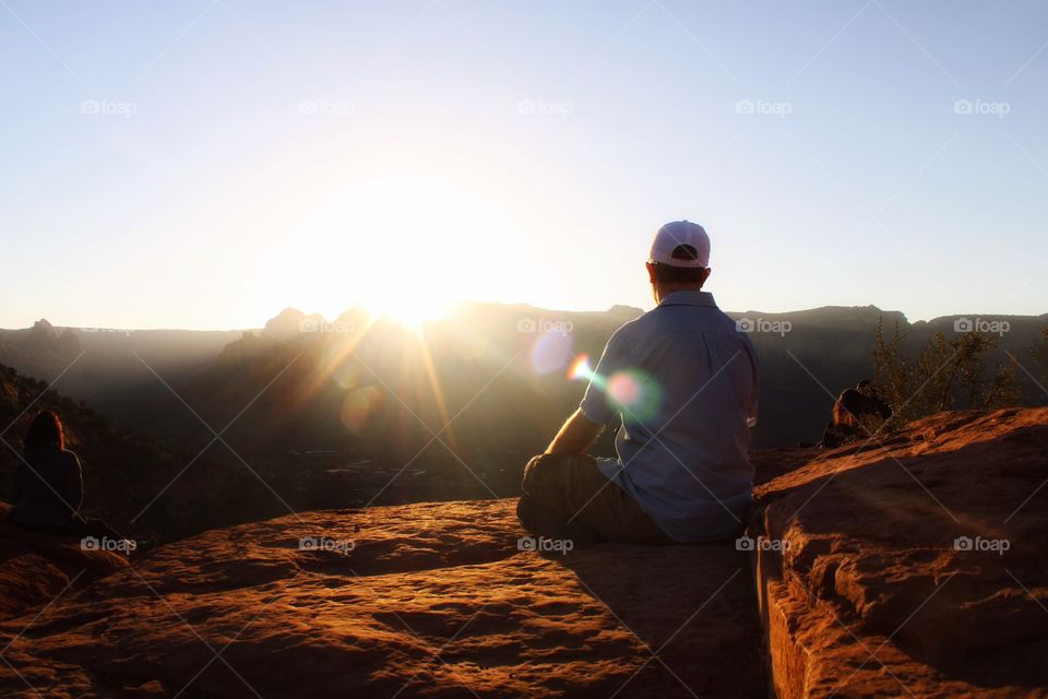 one of the road trip itinerary is to see sunrise