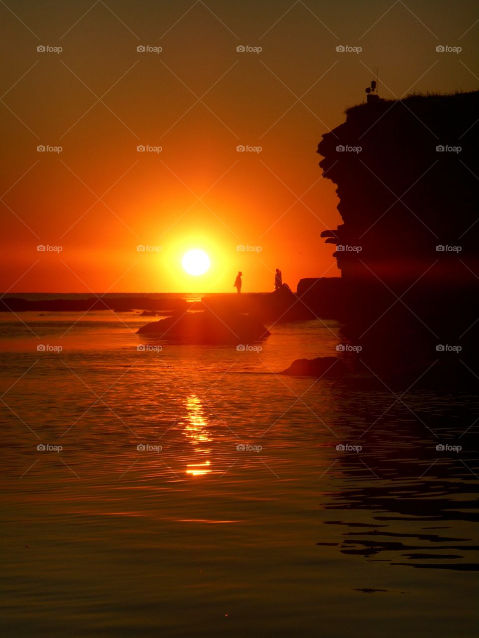 Sunset, Dawn, Water, Evening, Sun