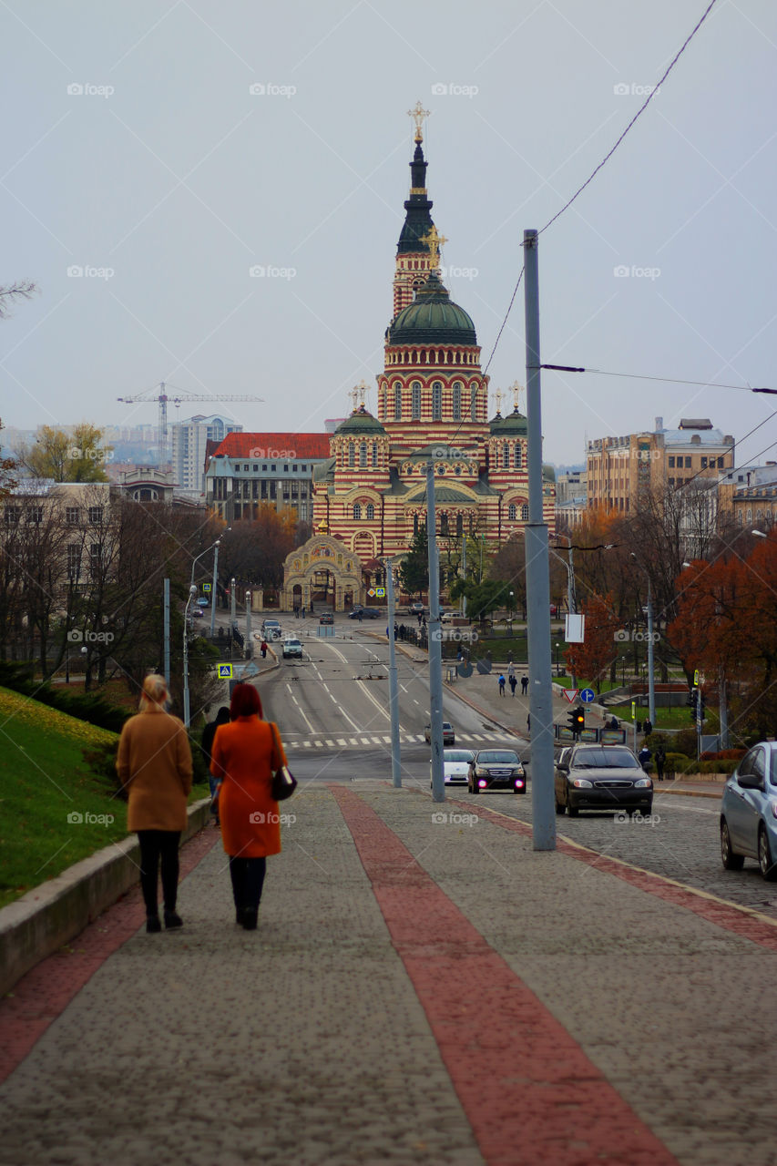 road to the church