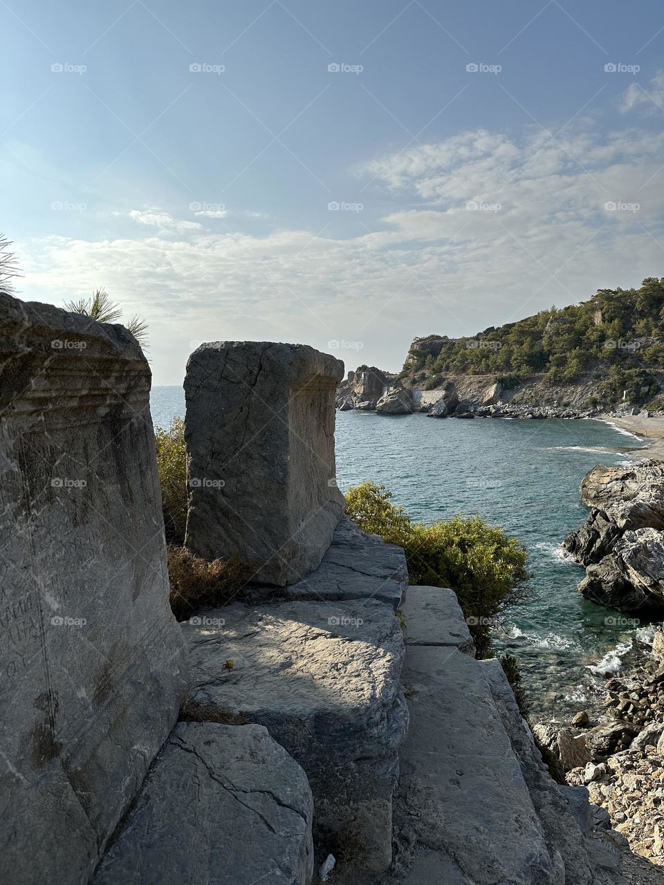 Остатки Византийской архитектуры. Турция, Газипаша. Bzantine architecture. Turkey, Gazipasha.