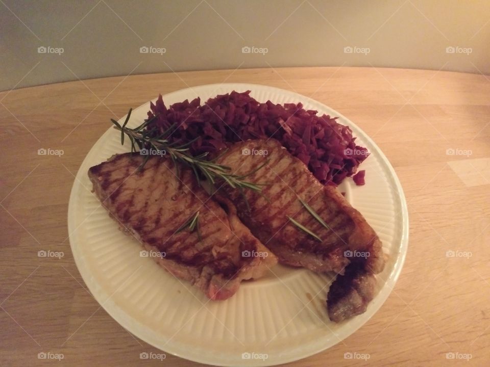 Two nice steaks or entrecote