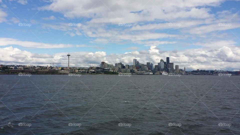 Seattle from Puget Sound