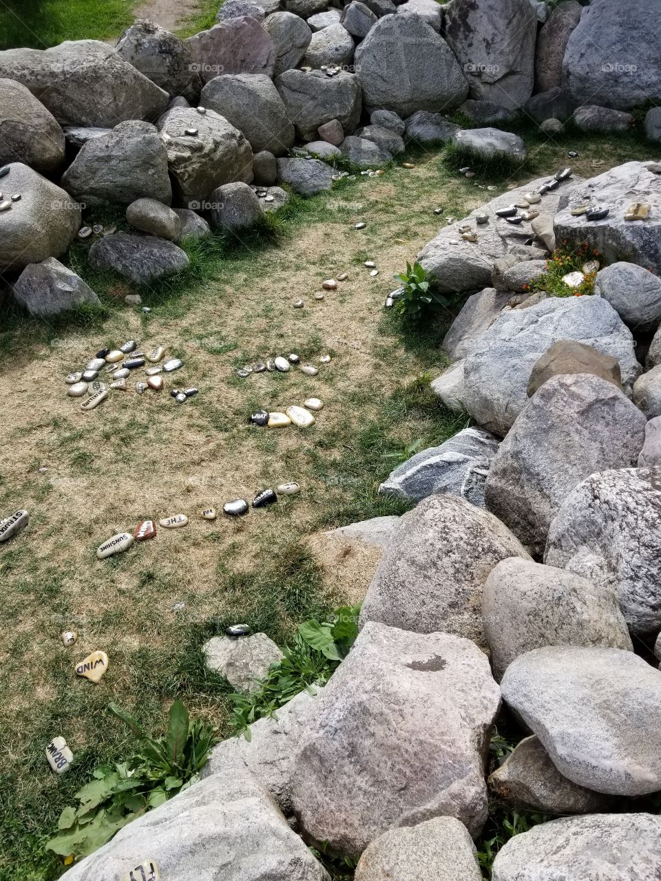 Expressive Rock Garden