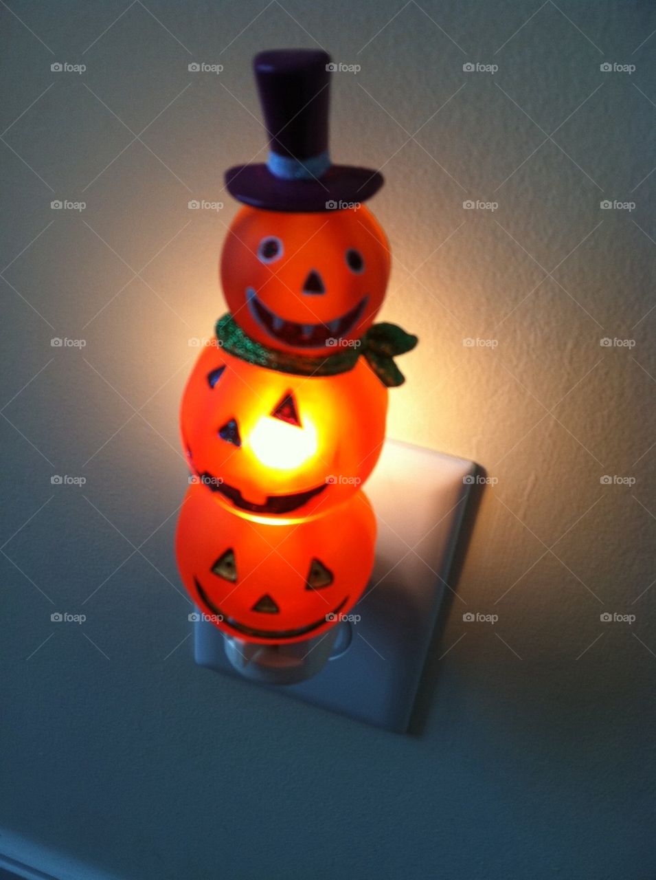 Pumpkin Halloween light