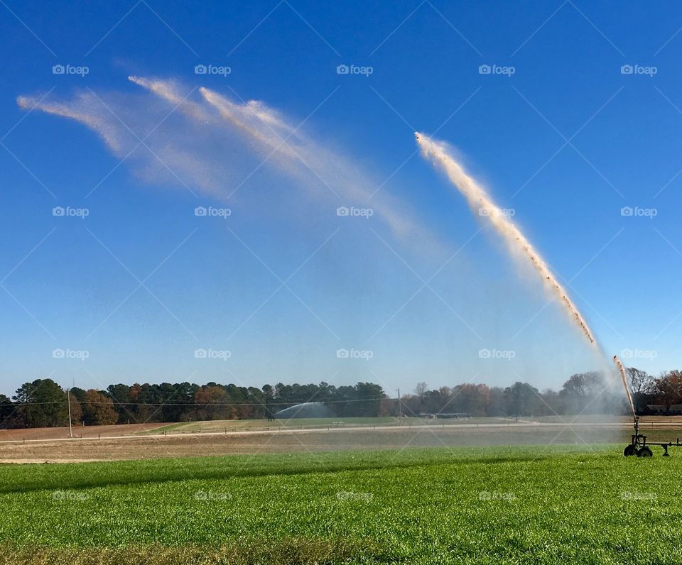 Big gun irrigation 