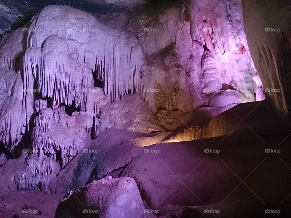 Cave, No Person, Subway System, Geology, Stalactite
