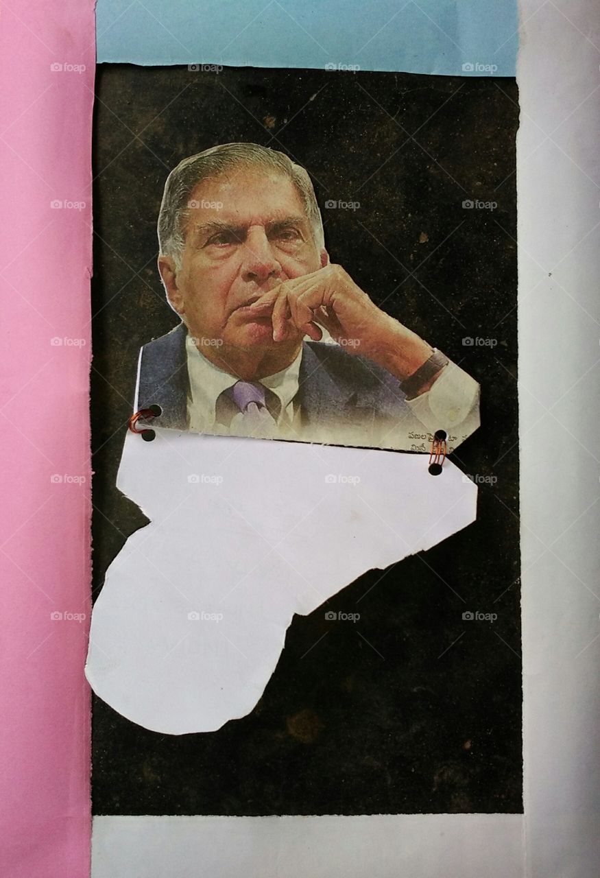 the face book of INDIAN Industrialist RATAN TATA.  
it's the first book entire the worldwide, no one like this in the world.