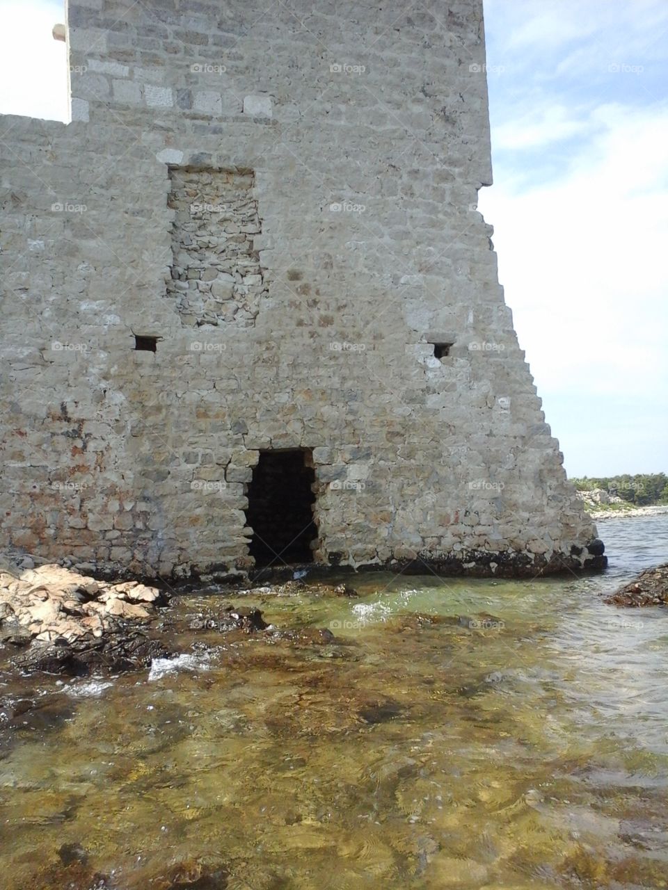 Old castle, Vir, Croatia