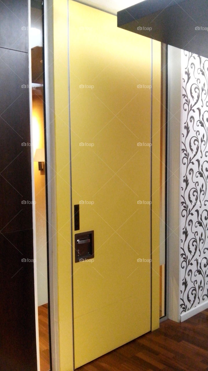 Yellow door
