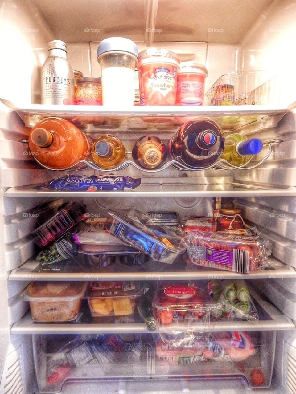 Full fridge