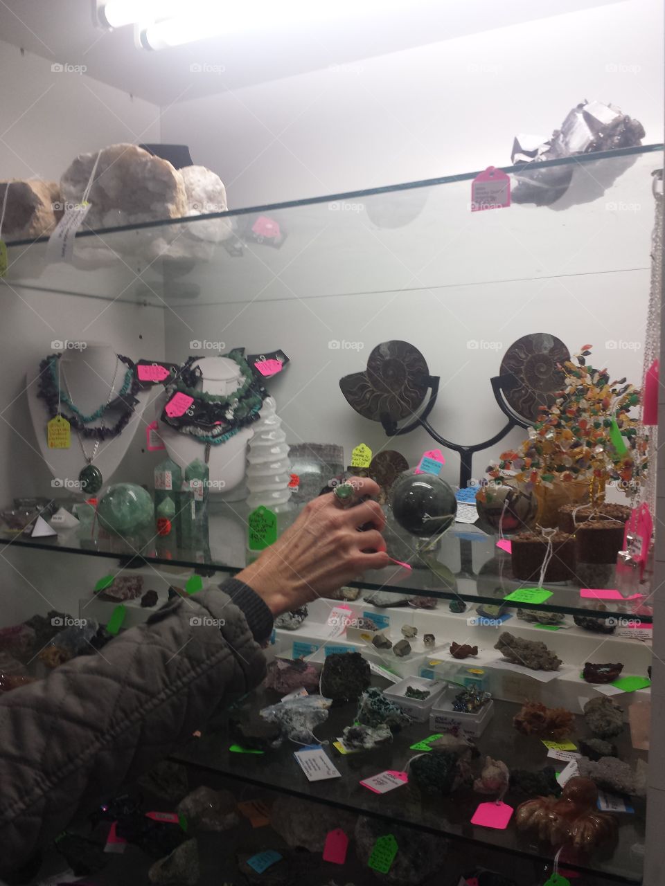 crystal and mineral specimens