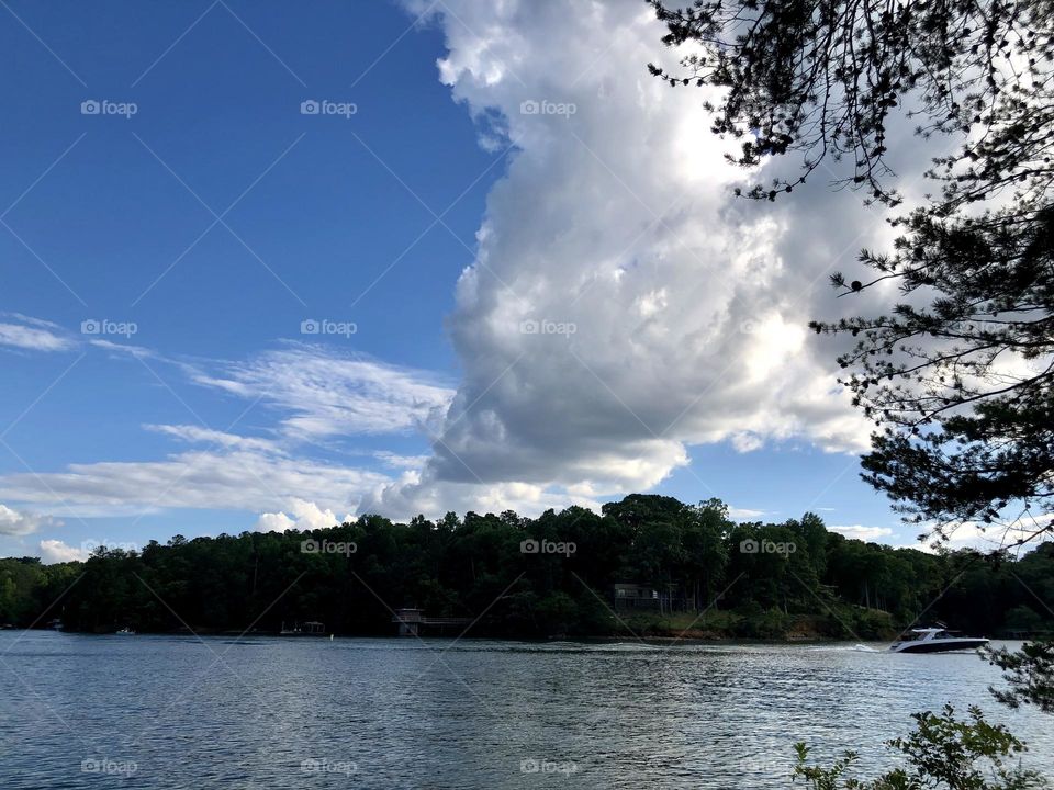 The cloud looks like a storm!