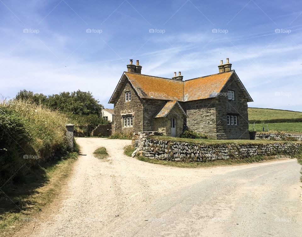 English Country Farm House