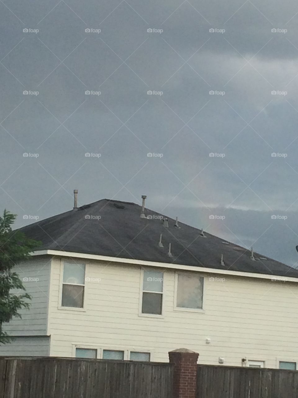 Rainbow. Spotted a rainbow