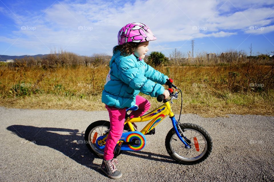 Young biker