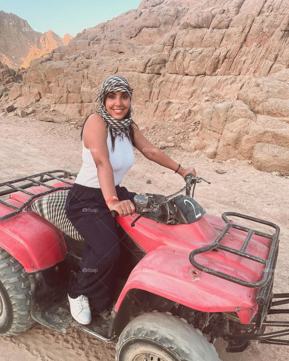 Riding in the desert (Egypt)