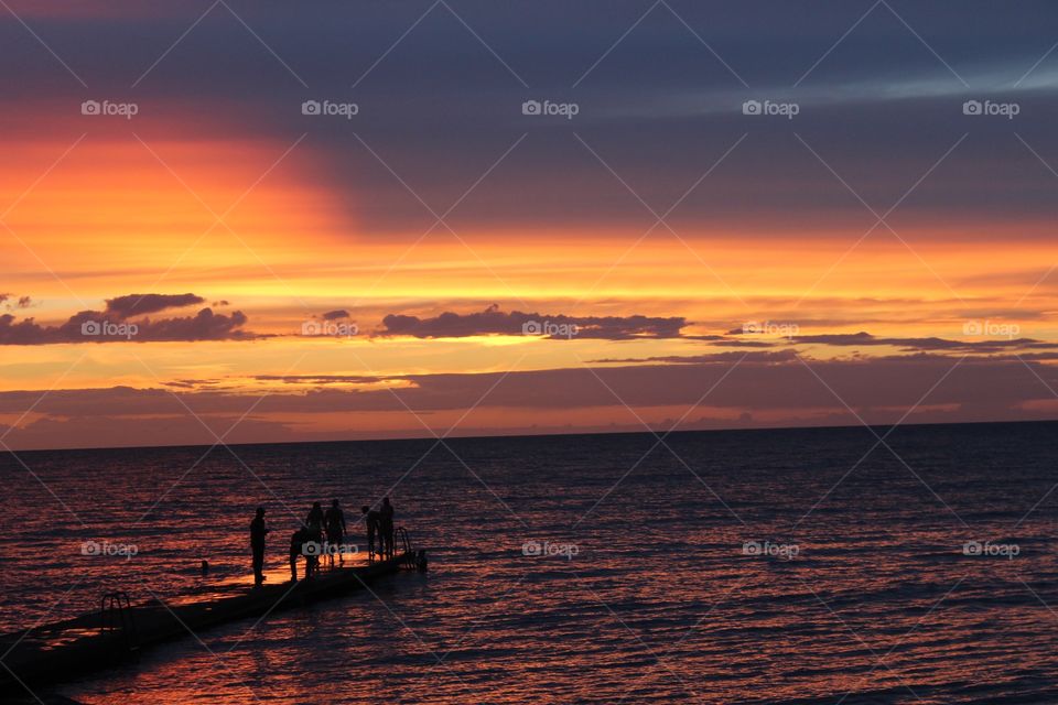 Beautiful sunset - Gotland
