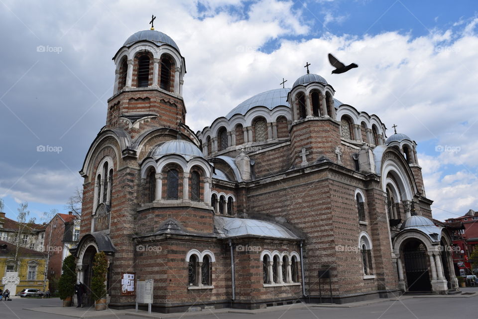 Seven Saints Church in Sofia, Bulgaria