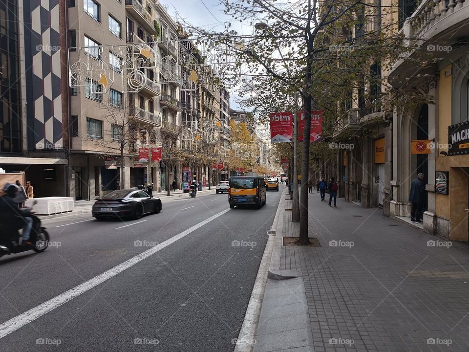 Street of Barcelona