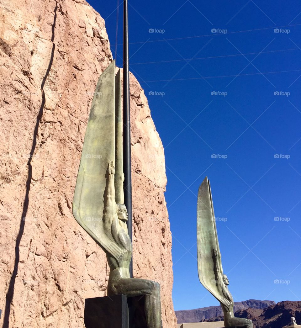 Angels at Hoover Dam