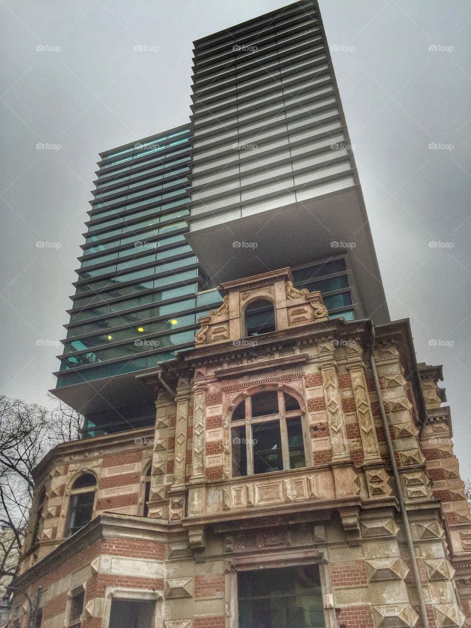 XIX century - Headquarters of the Union of Romanian Architects, called "Paucescu House" - during the communiste regime, the original building sheltered the Directorate of State Security