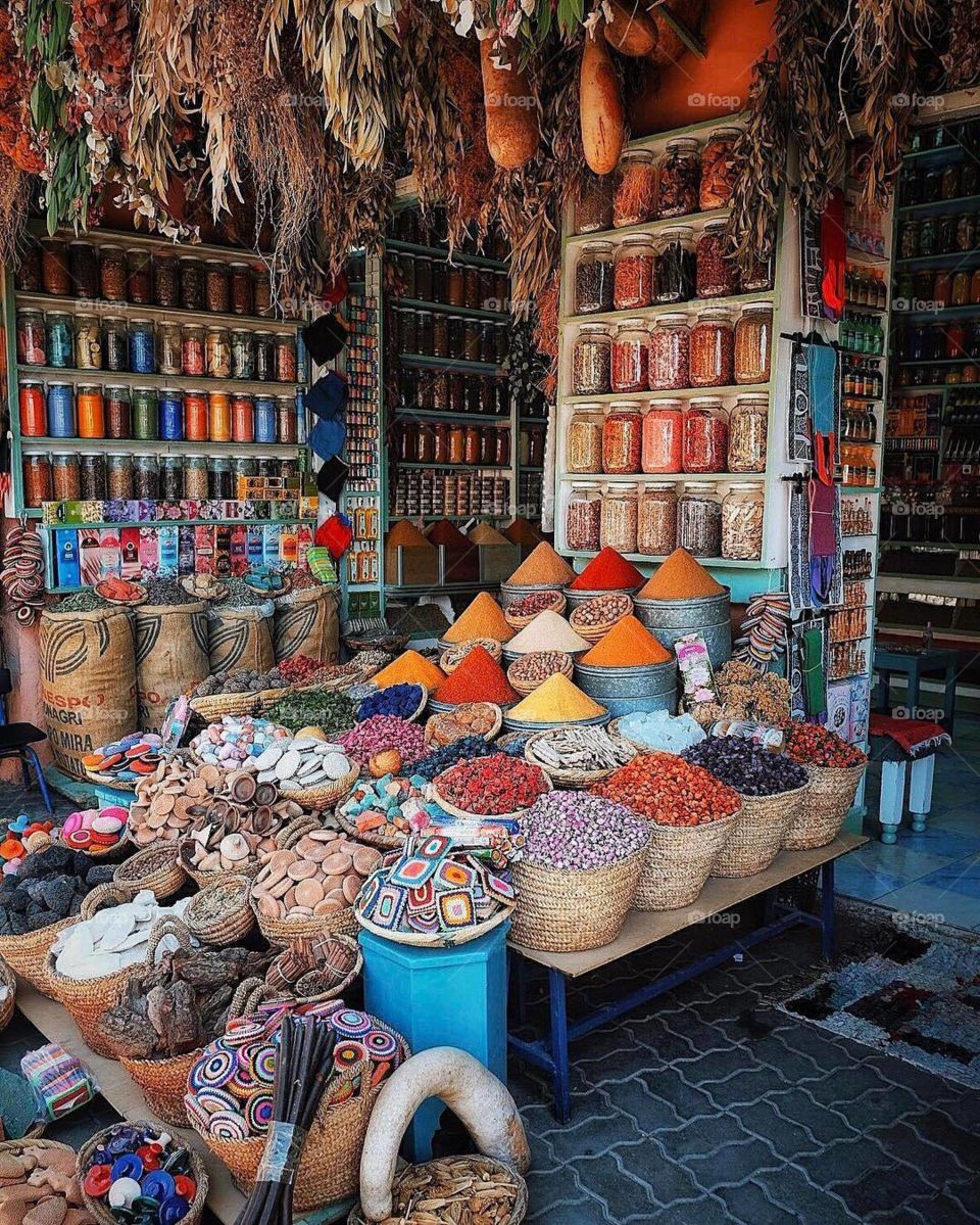Medina lkdima market .Marrakech