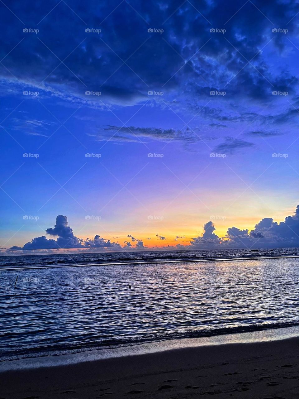 Beautiful sunset view 