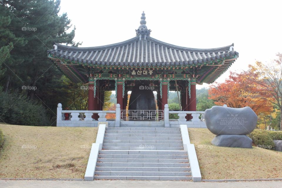 Korean traditional bell house