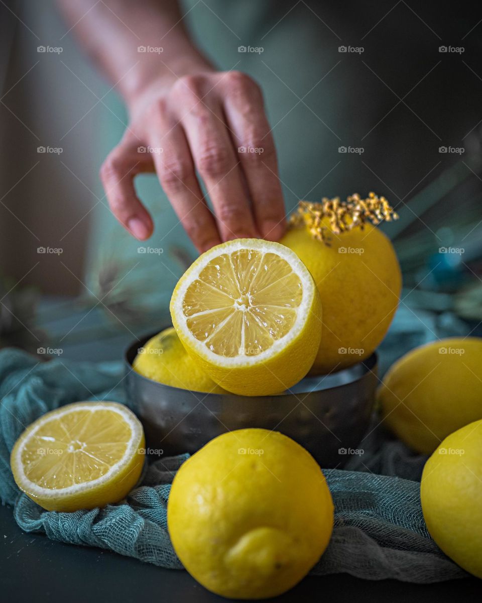 Lemon decorations