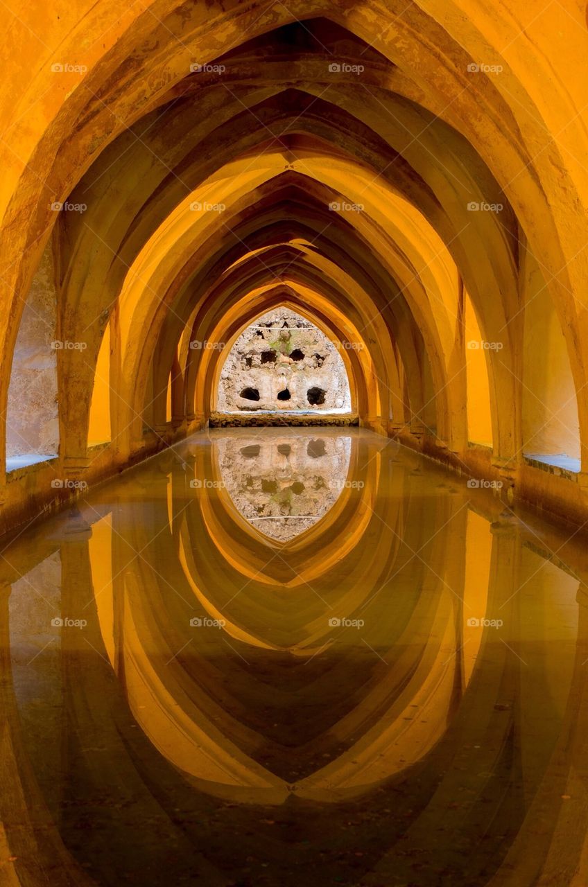 The Baths of The Alcazar of Seville