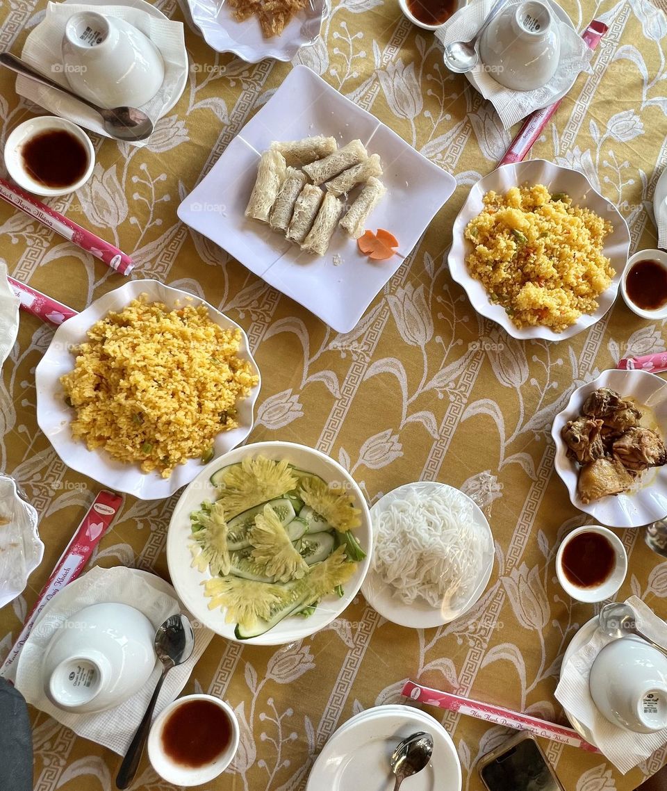 Lunch in Vietnam