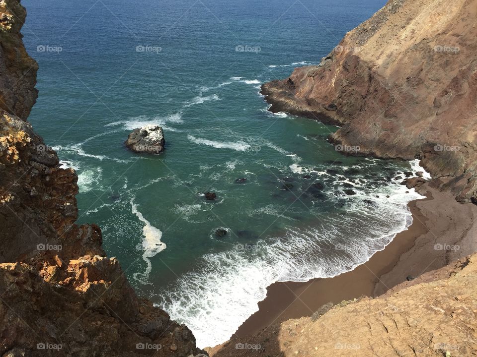 Coastal California. Gorgeous end to the Tennessee Valley Trail in Marin