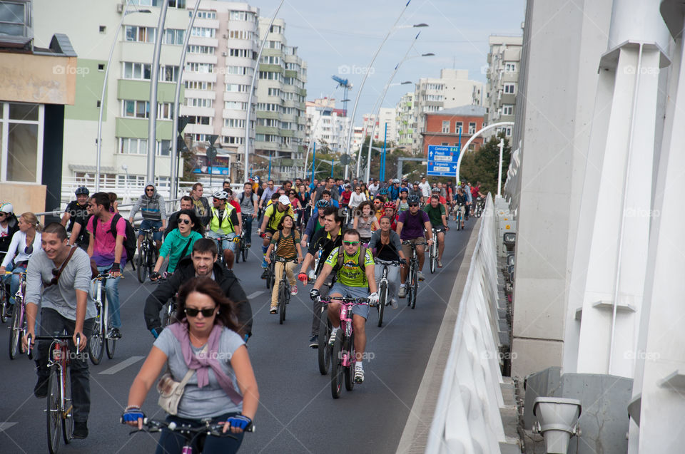 Cycling in the city