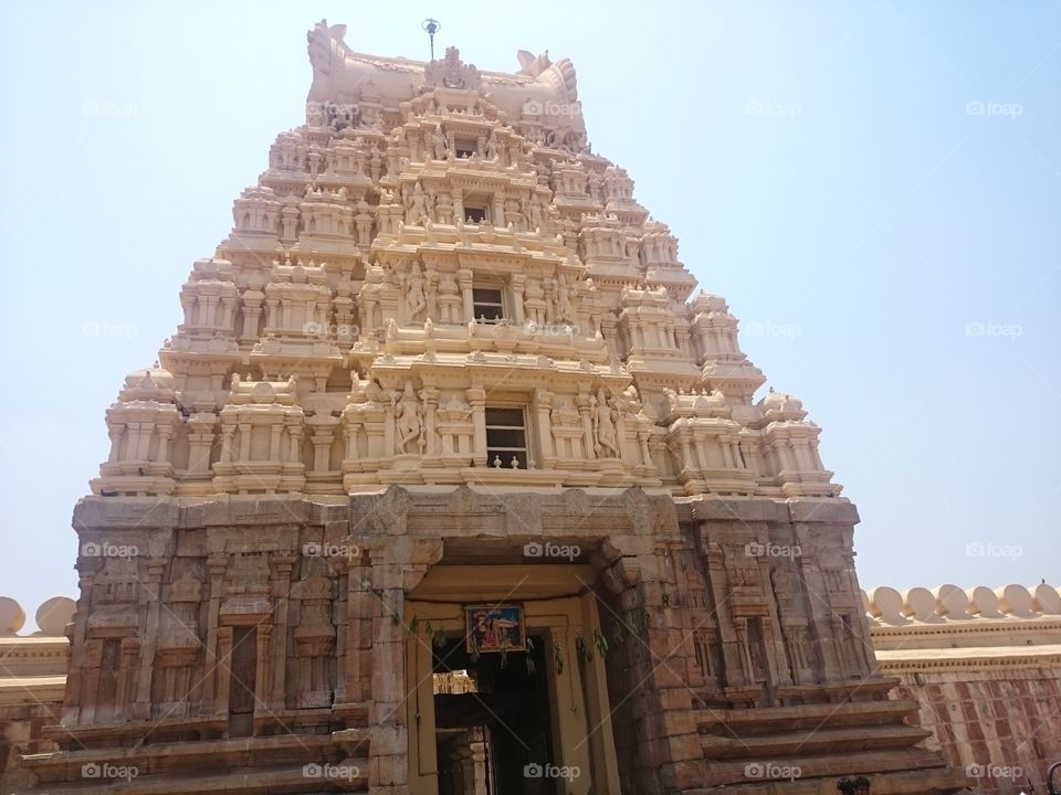 Indian temple gopuram