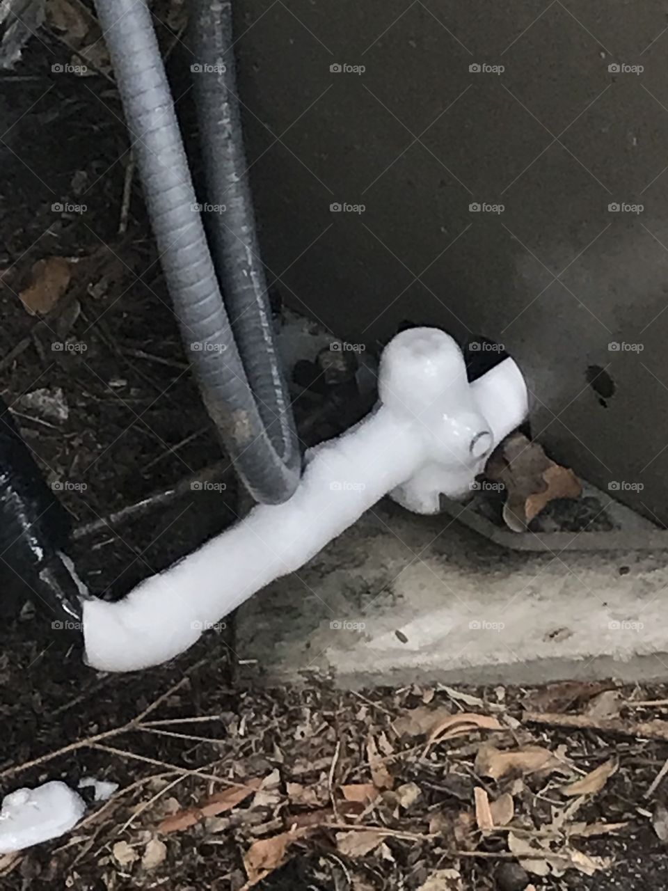 HVAC - Outside Unit (Compressor) Frozen 