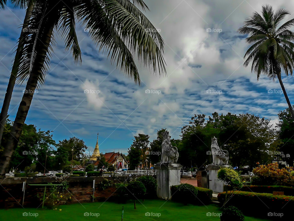 The beauty of the Phumin temple is the oldest temple in Nan . And has a long history