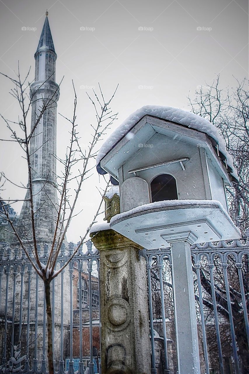 Winter in istanbul