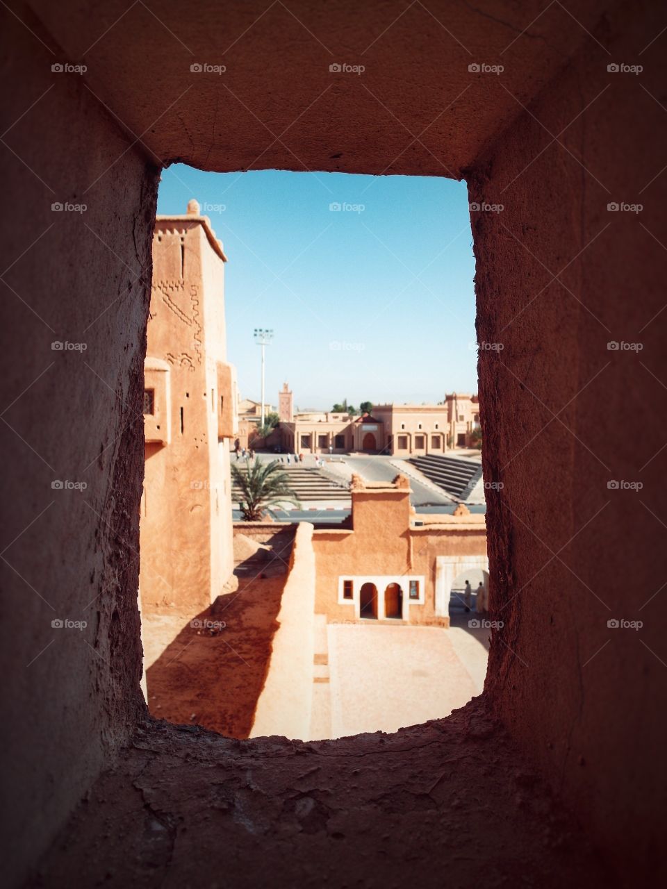 The view from a Morocan Kasbah