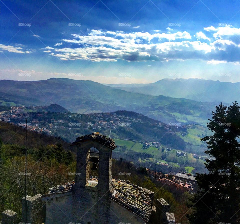 Overlooking San Marino